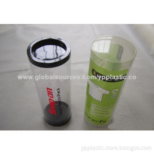 PVC Tube, Printing and Label Services are Available, 100% Recyclable Material